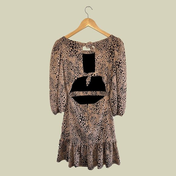 Anthropologie Maeve Leopard Print Dress (NWT) - Picture 2 of 3